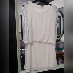 Mid thigh Grecian inspired mini